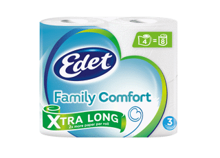 EDET Family Comfort Xtra Long 4 P